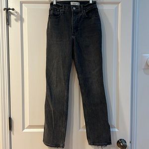 Abercrombie & Fitch split bottom jeans